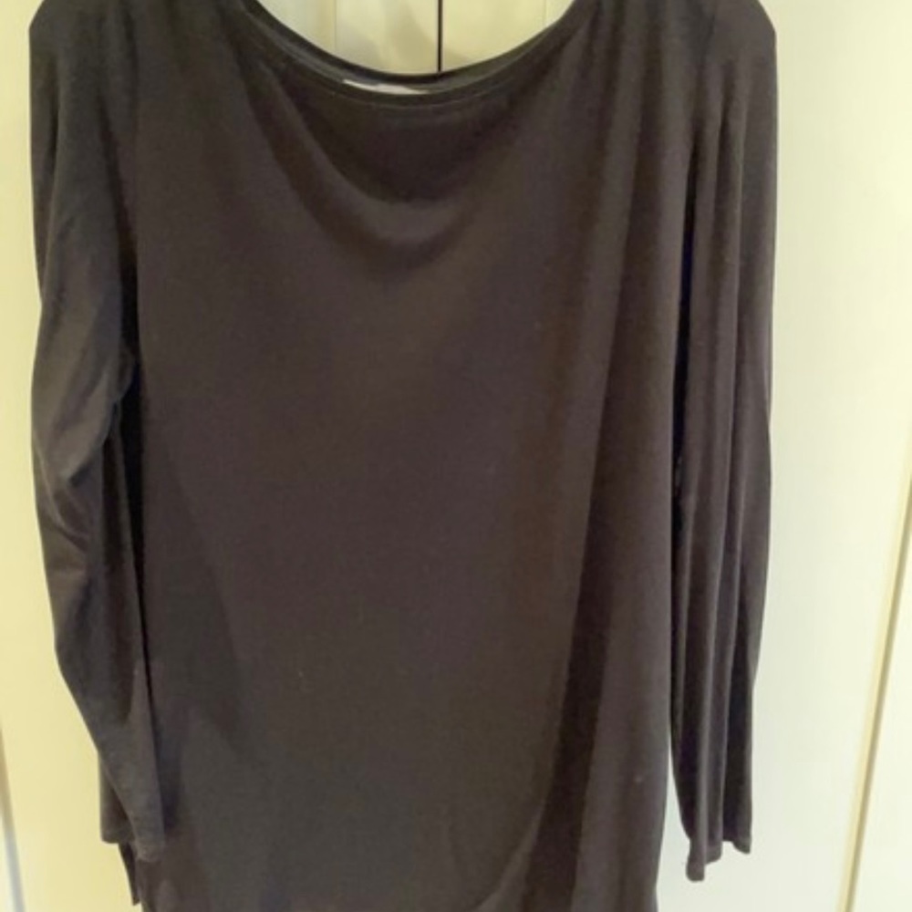 Classiques Entier jersey top with pleated back